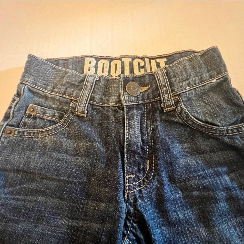 GYMBOREE GIRLS FIVE POCKET SIZE 4 BOOT CUT JEANS